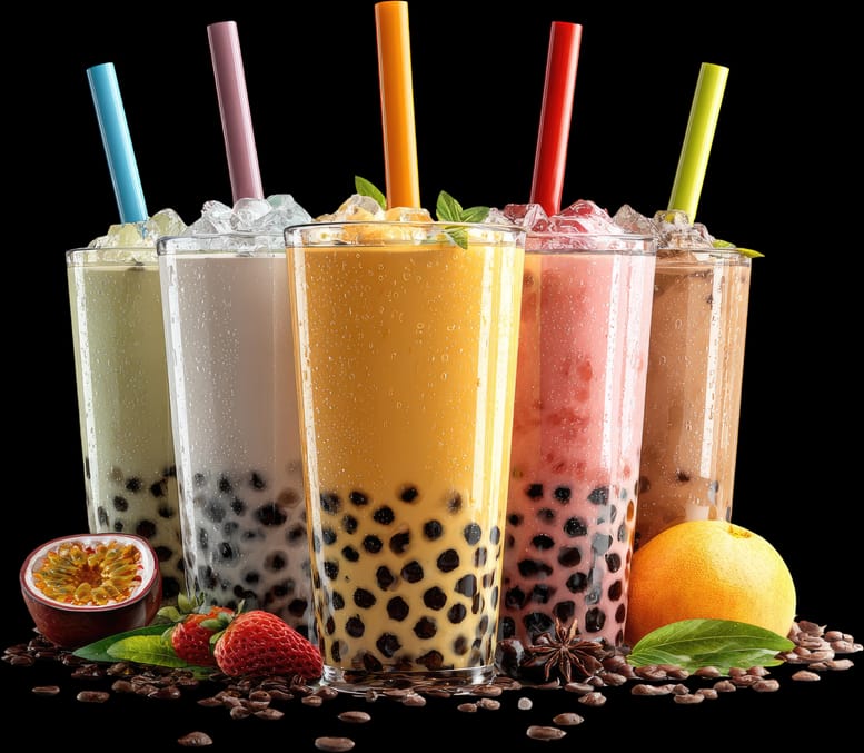 Bubble tea flavors