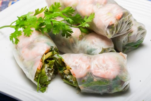 Fresh spring rolls